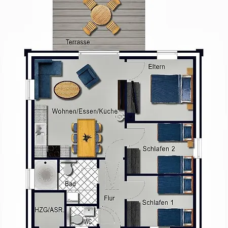 Сasa de vacaciones Holunder Hüsken *