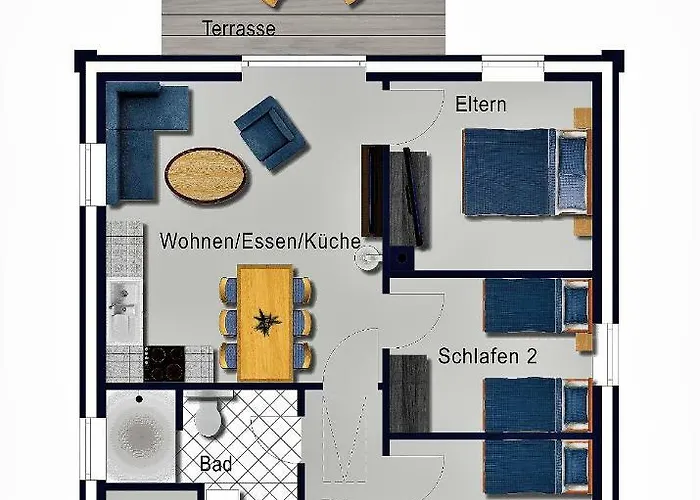 Tatil Evi Holunder Hüsken *